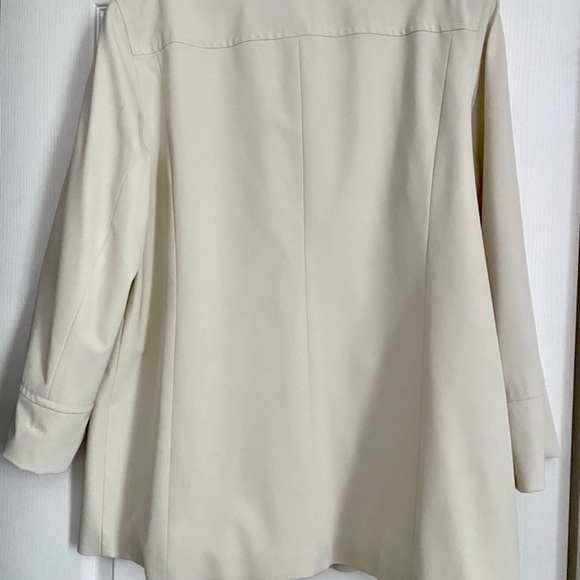 Marina Rinaldi Jacket size 23 14w white gently used - Picture 3 of 5